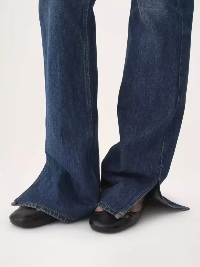 Jean droit en denim Jean droit en denim
