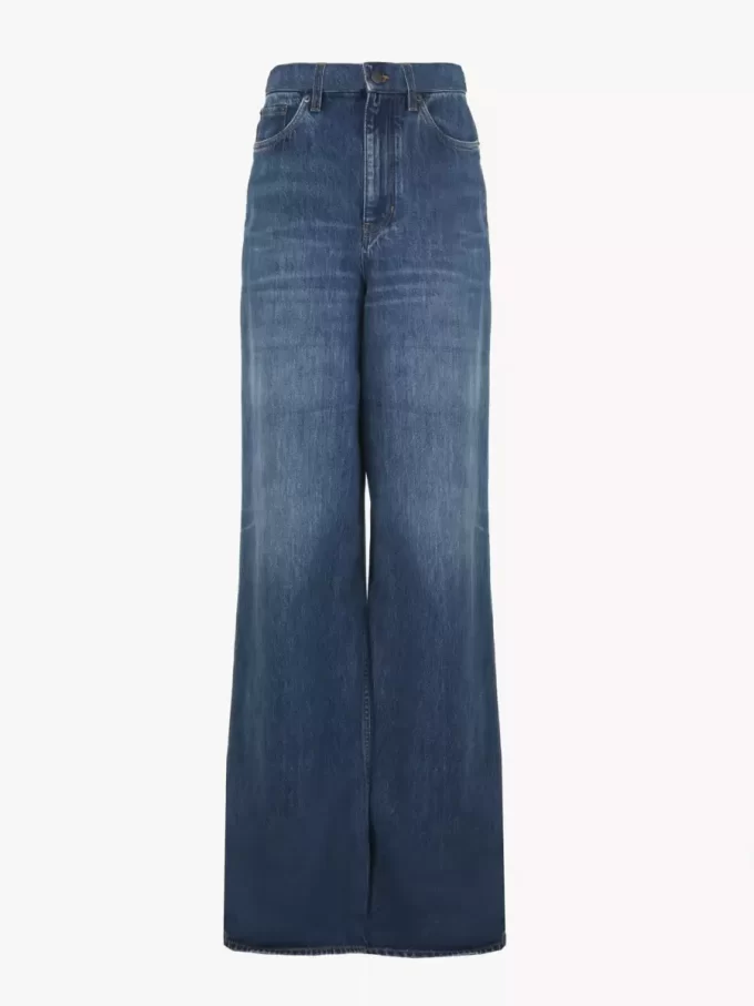 Jean large en denim