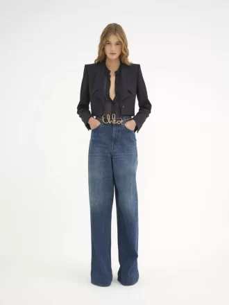 Jean large en denim