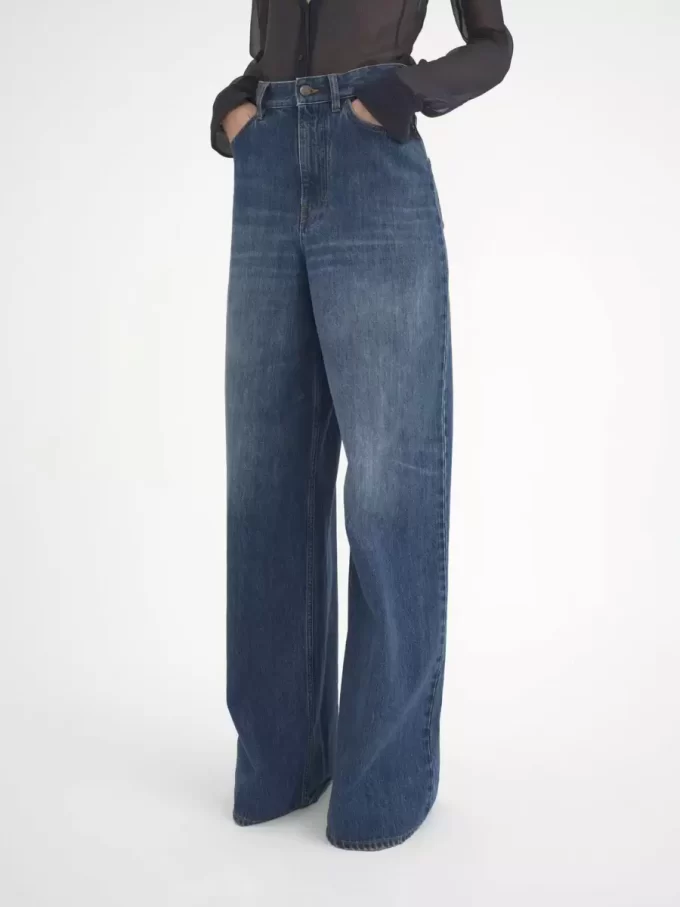 Jean large en denim