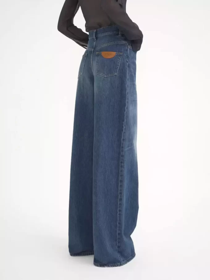 Jean large en denim