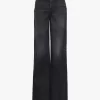 Jean large taille haute en denim Jean large taille haute en denim