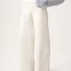 Jean large taille haute en denim Jean large taille haute en denim