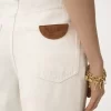 Jean large taille haute en denim Jean large taille haute en denim
