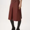 Jupe en cuir jusqu’aux genoux Jupe en cuir jusqu’aux genoux