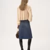 Jupe longueur genou en denim Jupe longueur genou en denim
