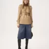 Jupe longueur genou en denim Jupe longueur genou en denim