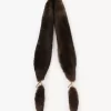L’écharpe Chloé Chain Tails en peau lainée L’écharpe Chloé Chain Tails en peau lainée