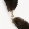 L’écharpe Chloé Chain Tails en peau lainée L’écharpe Chloé Chain Tails en peau lainée