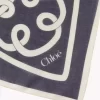 L&rsquo;écharpe Chloé Iconic Print en coton et soie