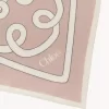 L&rsquo;écharpe Chloé Iconic Print en coton et soie