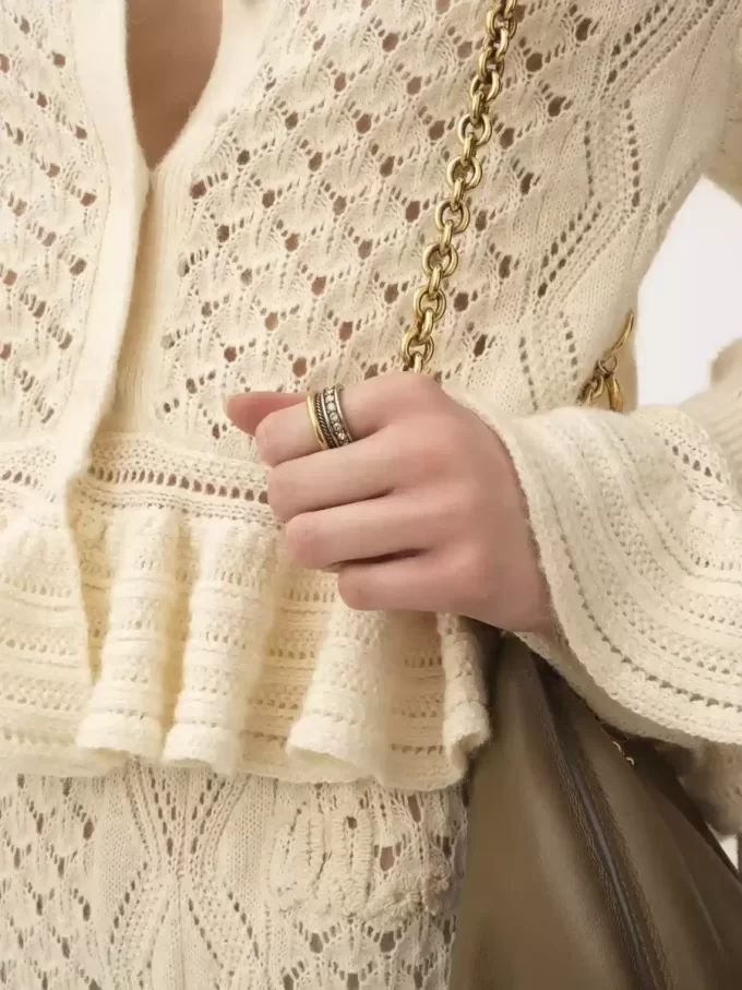 La bague Chloé Antique Pearls