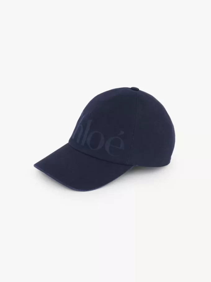 La casquette Chloé Essentials en coton lavé