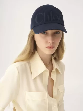 La casquette Chloé Essentials en coton lavé