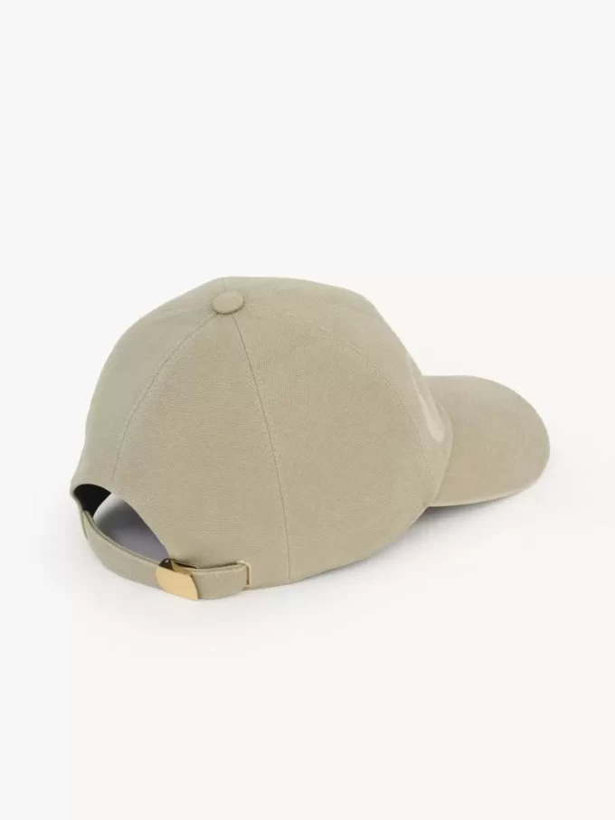La casquette Chloé Essentials en coton lavé