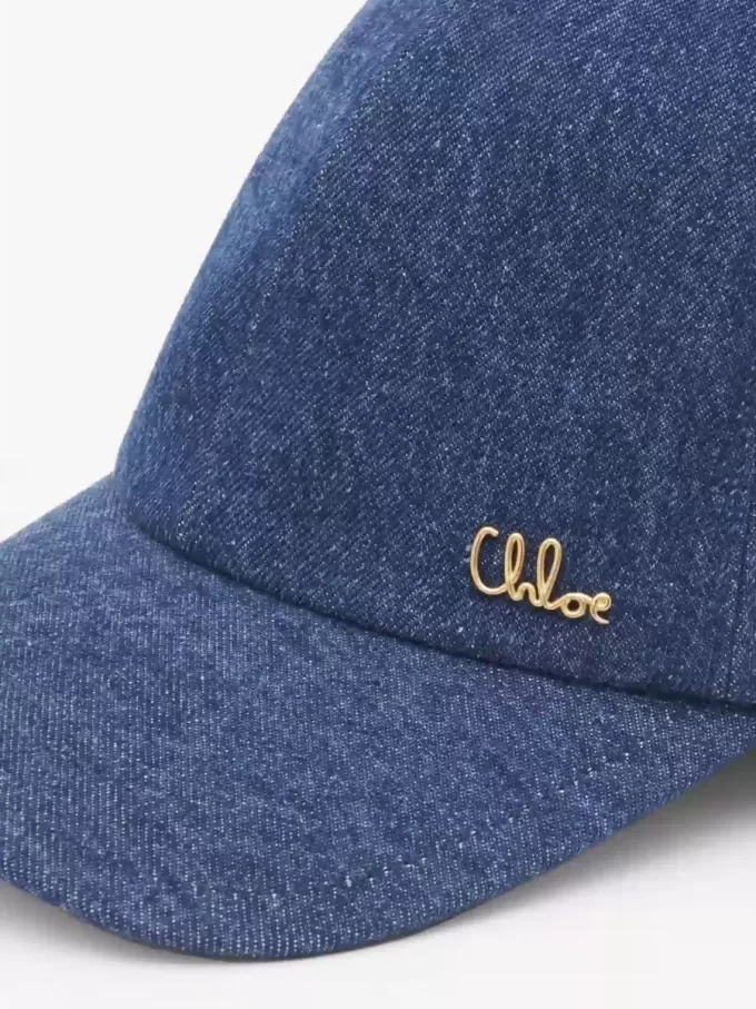 La casquette Chloé Iconic en denim