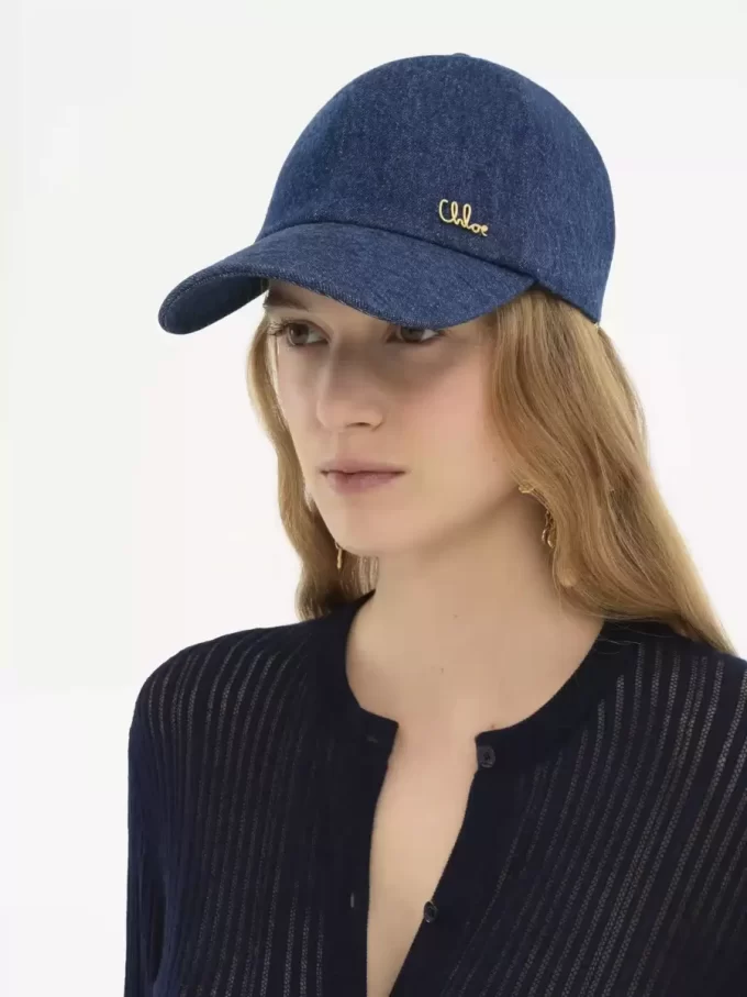 La casquette Chloé Iconic en denim