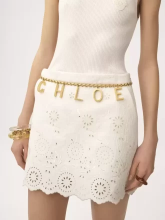 La ceinture bijoux Chloé Letters