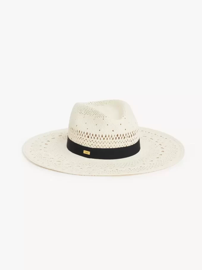 Le chapeau Panama Chloé en paille de palmier