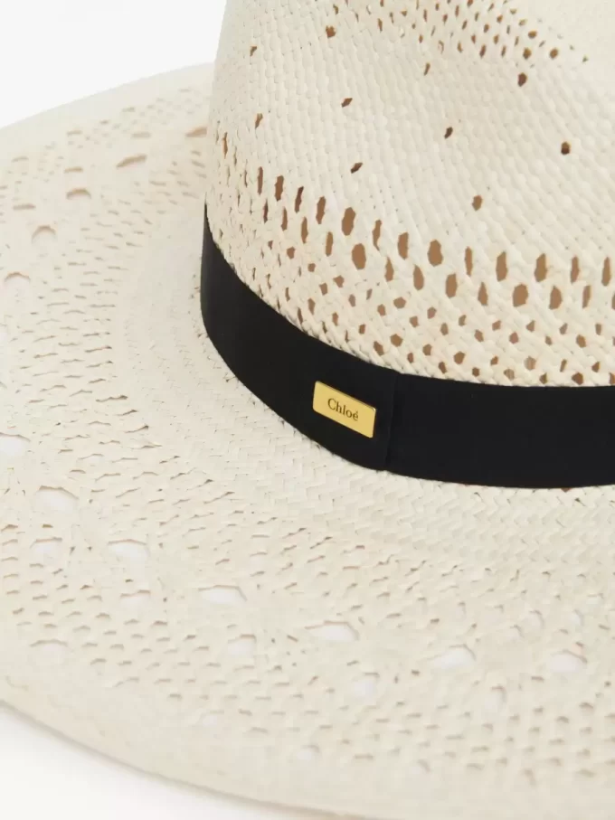 Le chapeau Panama Chloé en paille de palmier