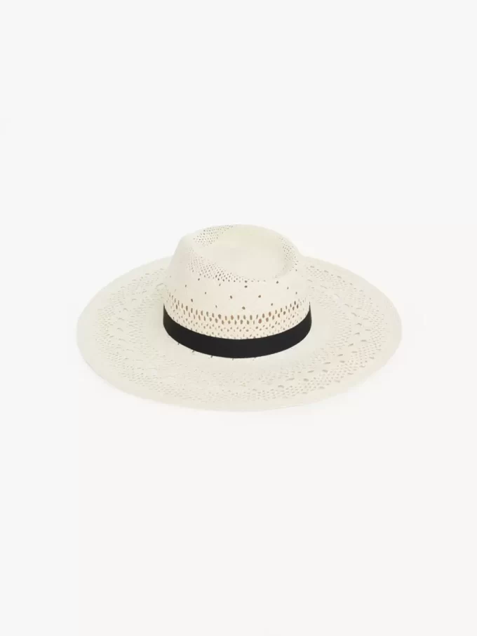 Le chapeau Panama Chloé en paille de palmier