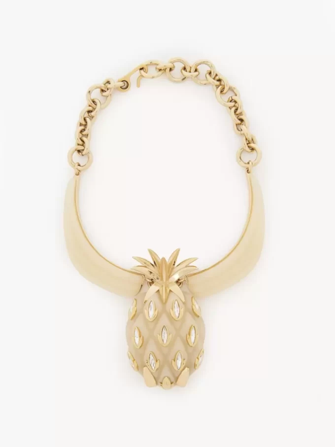 Le collier Ananas de Chloé Le collier Ananas de Chloé