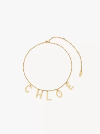 Le collier Chloé Letters