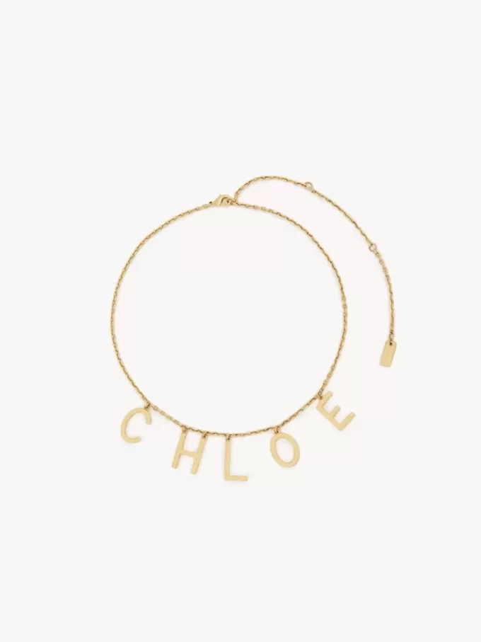 Le collier Chloé Letters Le collier Chloé Letters