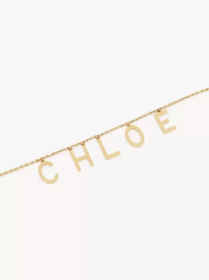 Le collier Chloé Letters Le collier Chloé Letters