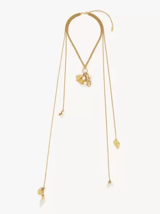 Le collier foulard Coquillages de Chloé Le collier foulard Coquillages de Chloé