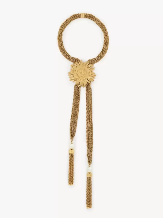 Le collier Tournesol de Chloé Le collier Tournesol de Chloé