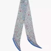 Le foulard bandeau Chloé Paisley en charmeuse de soie