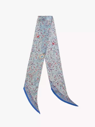 Le foulard bandeau Chloé Paisley en charmeuse de soie
