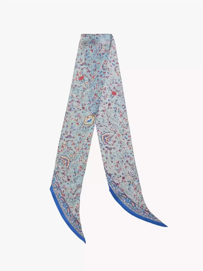 Le foulard bandeau Chloé Paisley en charmeuse de soie