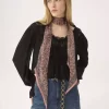 Le foulard bandeau Chloé Paisley en charmeuse de soie