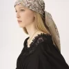 Le foulard carré Chloé Paisley en twill de soie