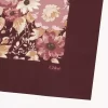 Le foulard carré Chloé Roses en twill de soie