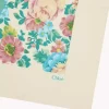 Le foulard carré Pivoines de Chloé en twill de soie Le foulard carré Pivoines de Chloé en twill de soie