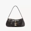 Le sac bandoulière 99 en cuir effet croco