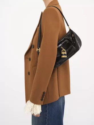 Le sac bandoulière 99 en cuir effet croco