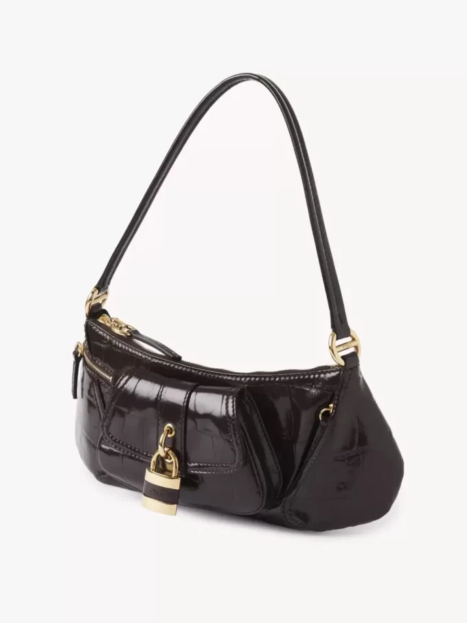 Le sac bandoulière 99 en cuir effet croco