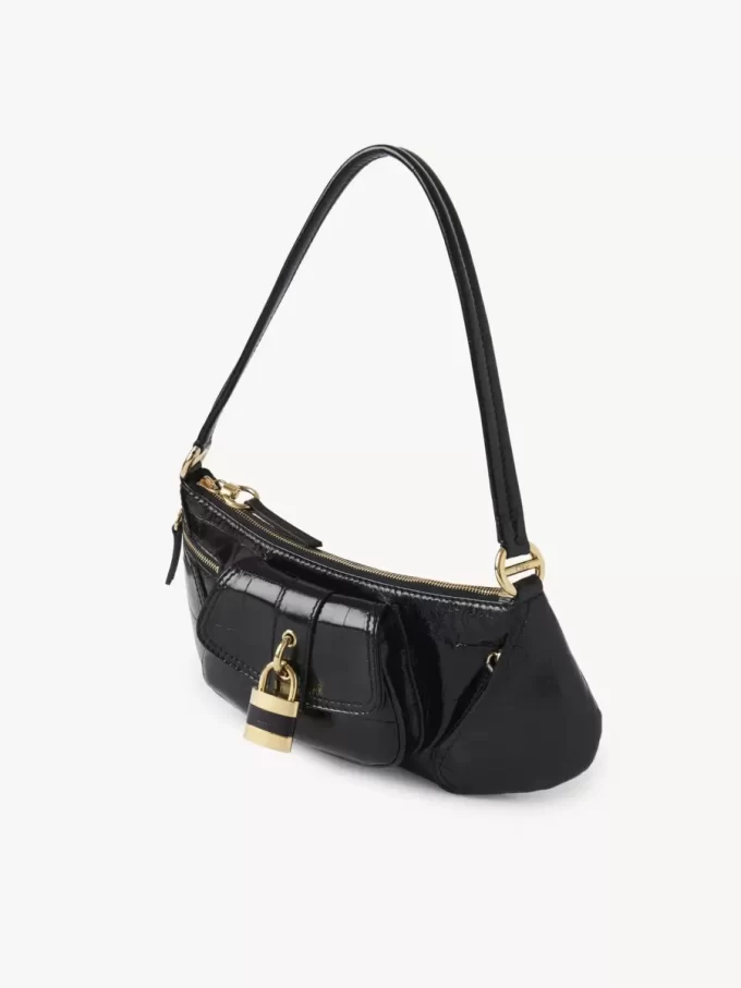 Le sac bandoulière 99 en cuir effet croco