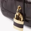 Le sac bandoulière 99 en cuir effet croco
