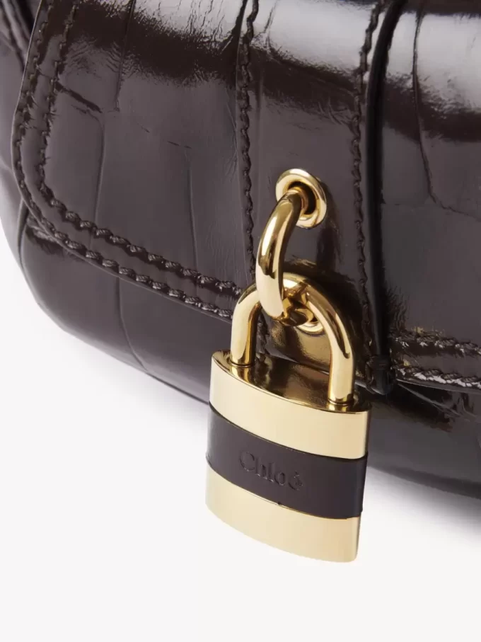 Le sac bandoulière 99 en cuir effet croco