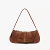 Le sac bandoulière 99 en cuir grainé