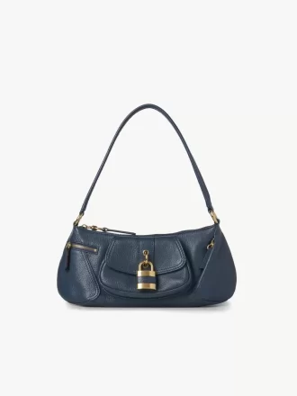 Le sac bandoulière 99 en cuir grainé