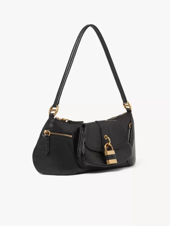 Le sac bandoulière 99 en cuir grainé