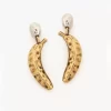Les boucles d&rsquo;oreilles Chloé Bananas