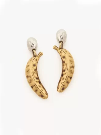 Les boucles d&rsquo;oreilles Chloé Bananas