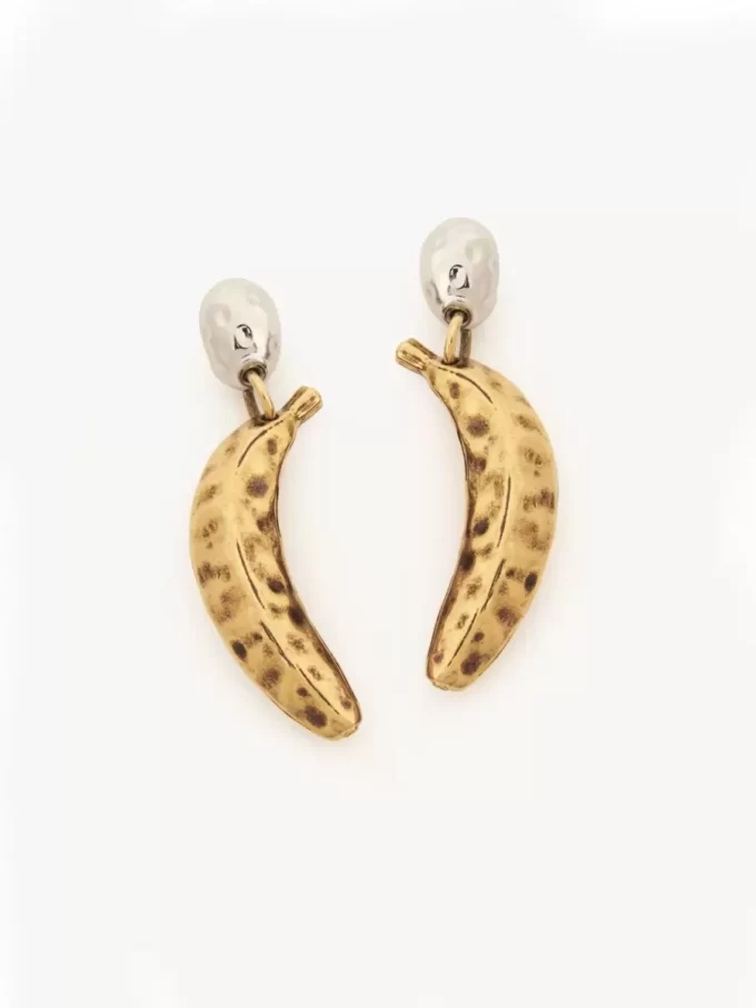 Les boucles d&rsquo;oreilles Chloé Bananas
